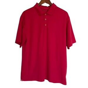 Nike Dri-Fit Red Men’s Golf Polo Size L